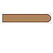 48" Carbonized Strand Bamboo Tread